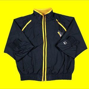 Vintage NHL Pittsburgh Penguins zip up track jacket